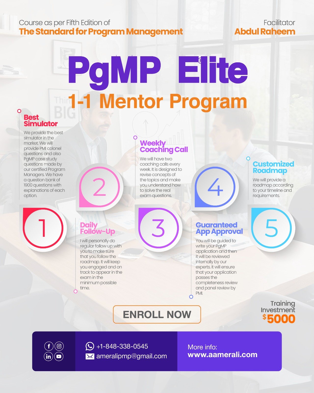Program Management Professional (PgMP)® 1-1 Program - aamerali We ...